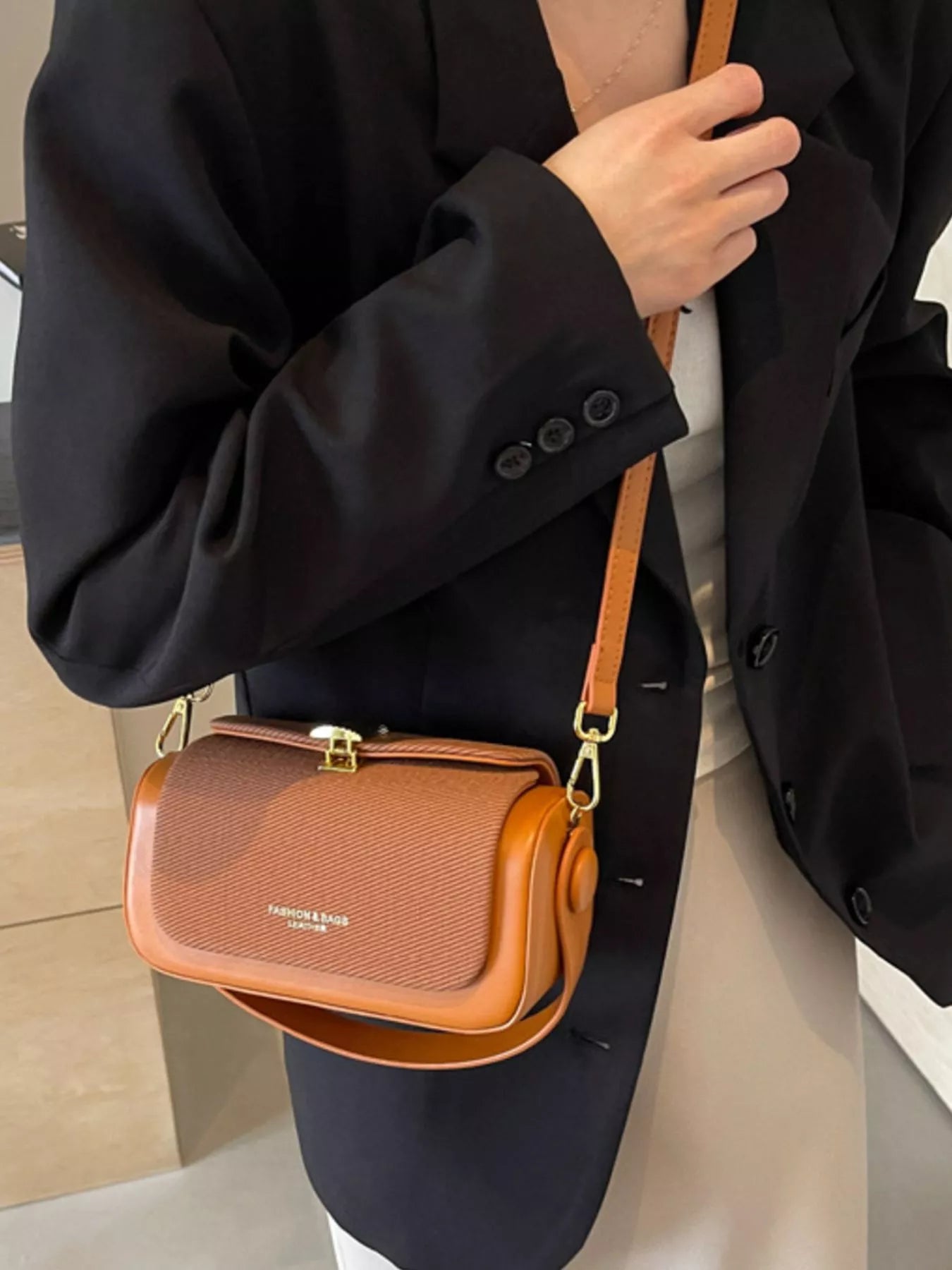 Adjustable Strap Crossbody Bag