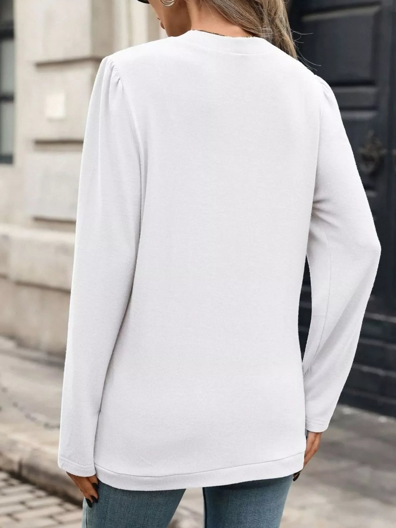Open Front Long Sleeve Cardigan