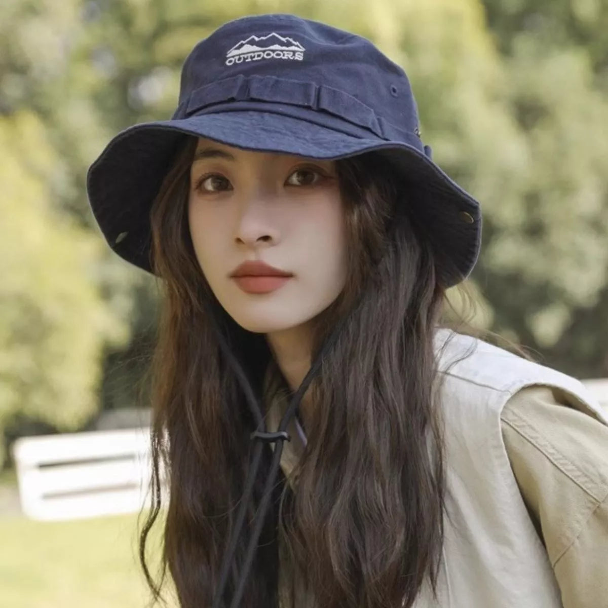 Outdoor Wide Brim Bucket Hat