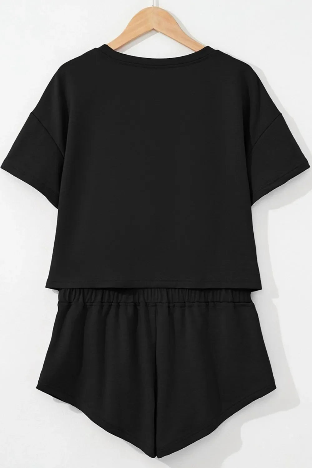 USA Graphic T-Shirt and Shorts Set