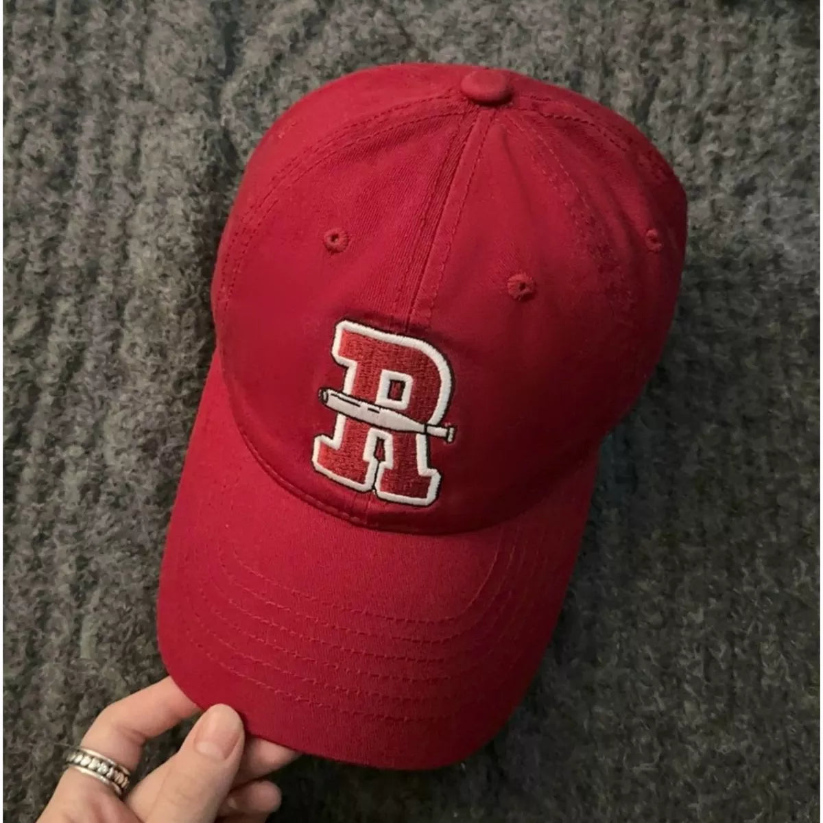 Letter Embroidered Classic Baseball Cap