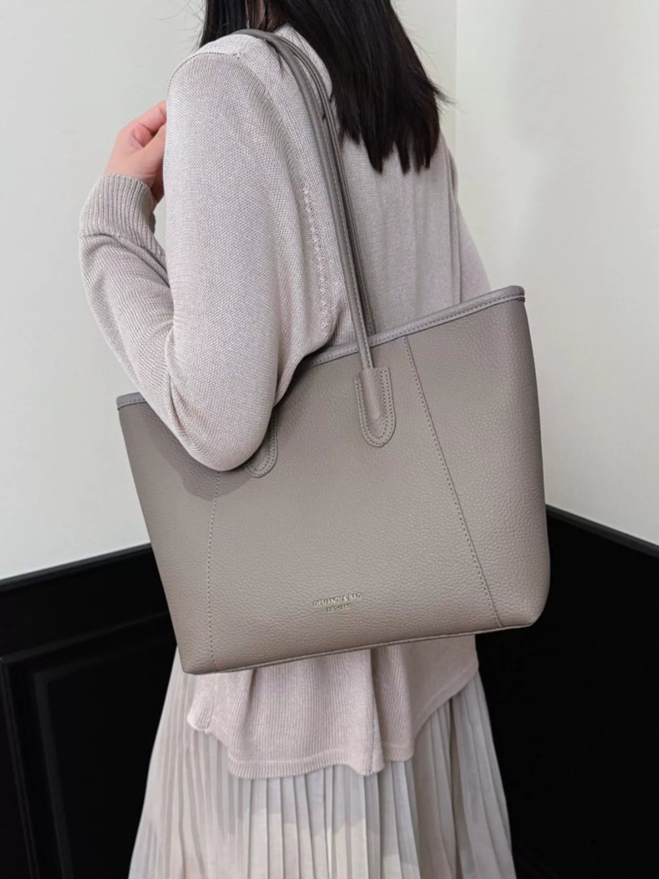 PU Leather Shoulder Bag