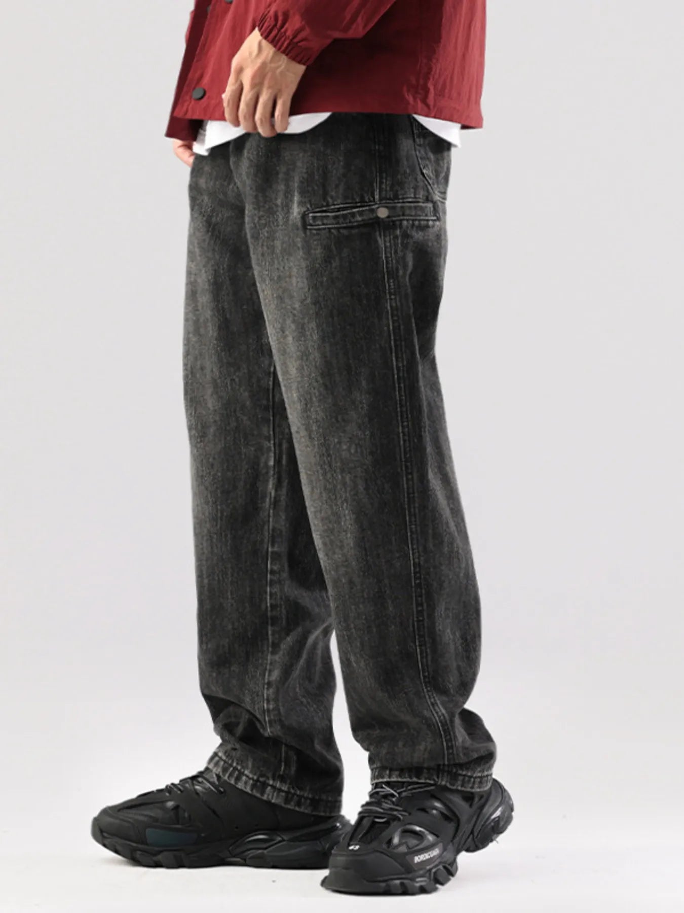 Men's Vintage Wash Relaxed Fit Jeans