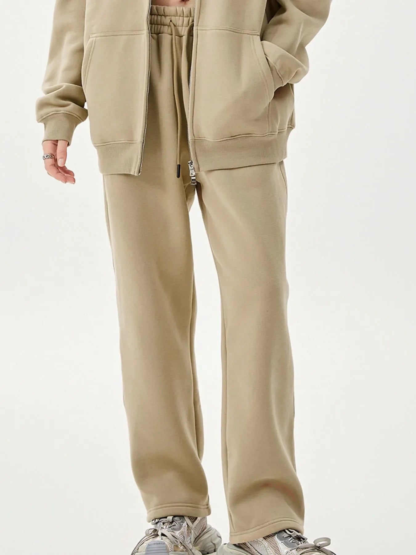 Men's Plus Size Drawstring Relaxed Fit Casual Pants
