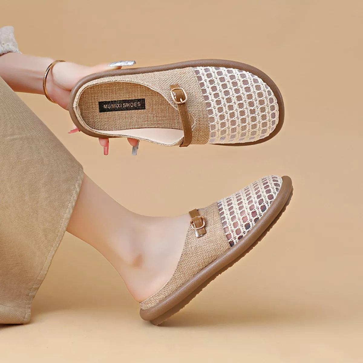Breathable Woven Sandals
