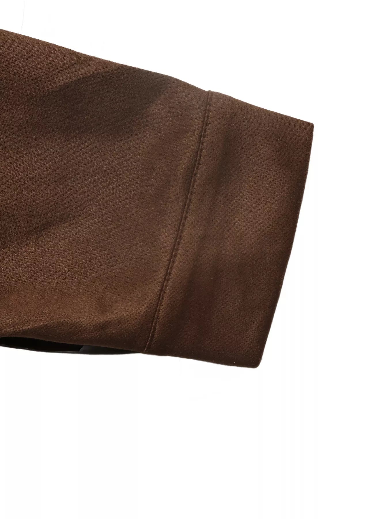 Corduroy Collar Zip-Up Jacket