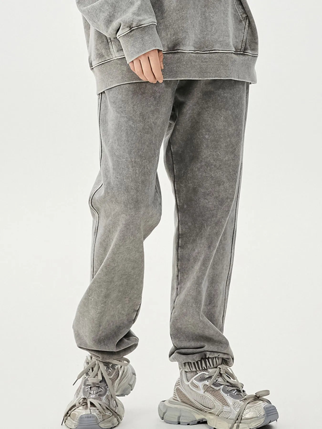 Men's Washed Loose Fit Pants