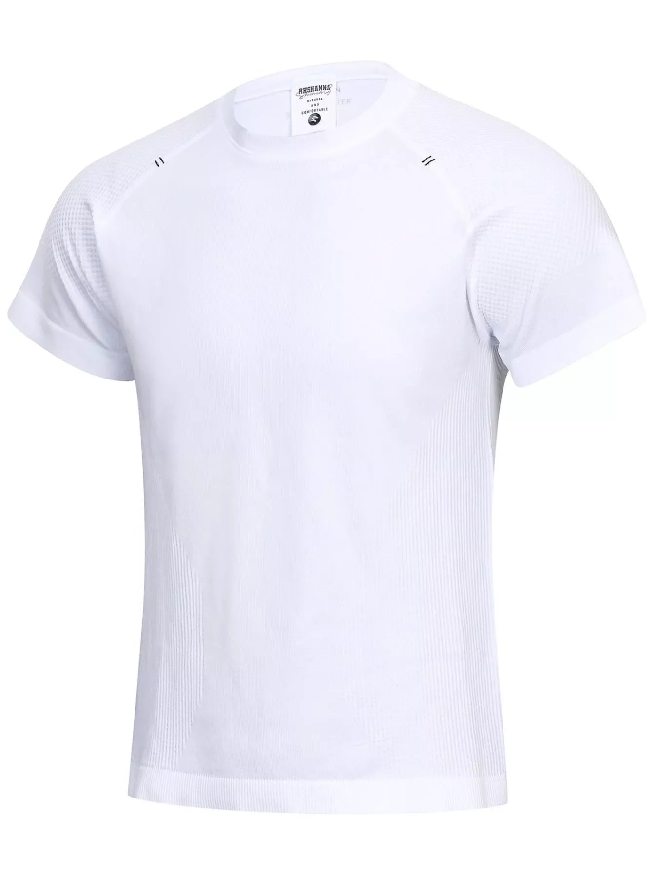 Men's Textured Knit Short Sleeve T-Shirt