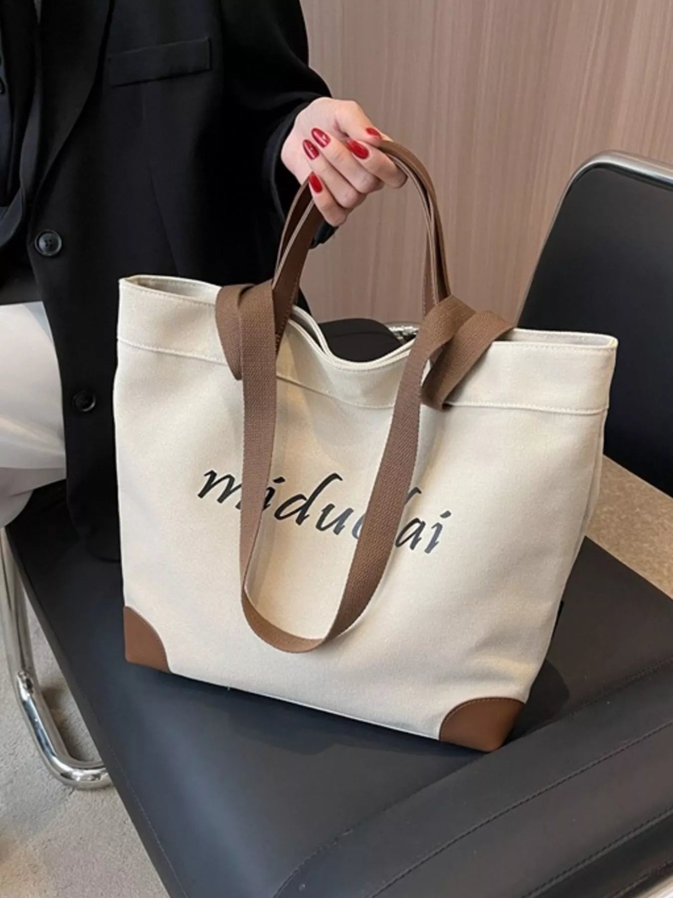 Casual Canvas Handbag