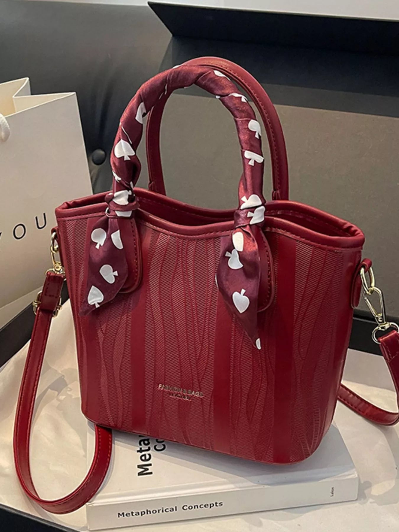 Top Handle Crossbody Bag