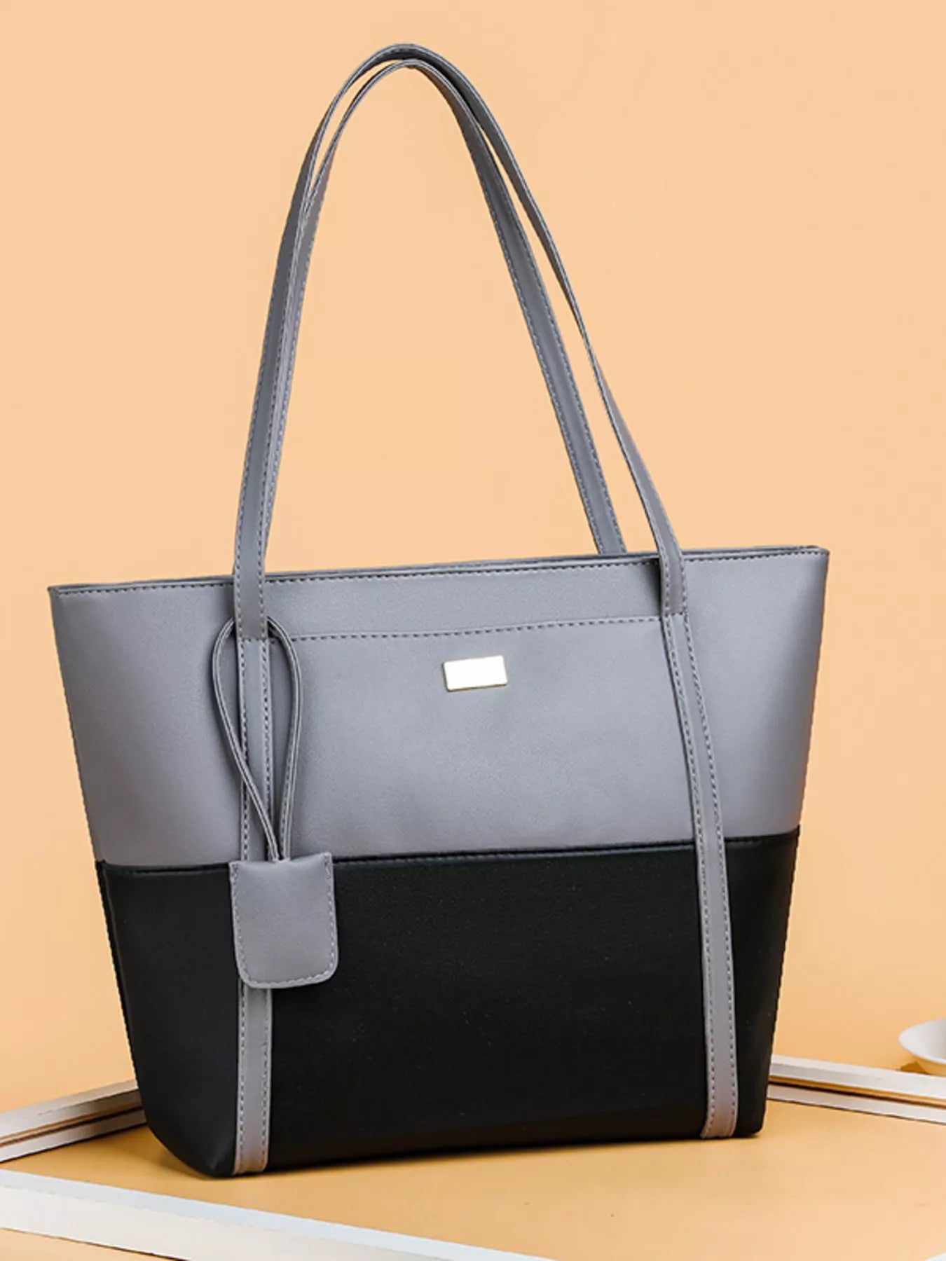 Two-Tone Tote Bag