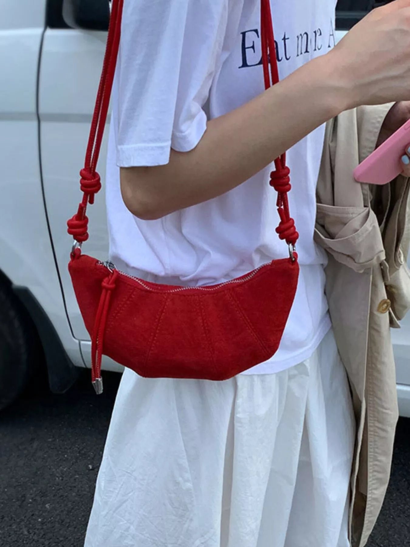 Spaghetti Strap Crossbody Bag