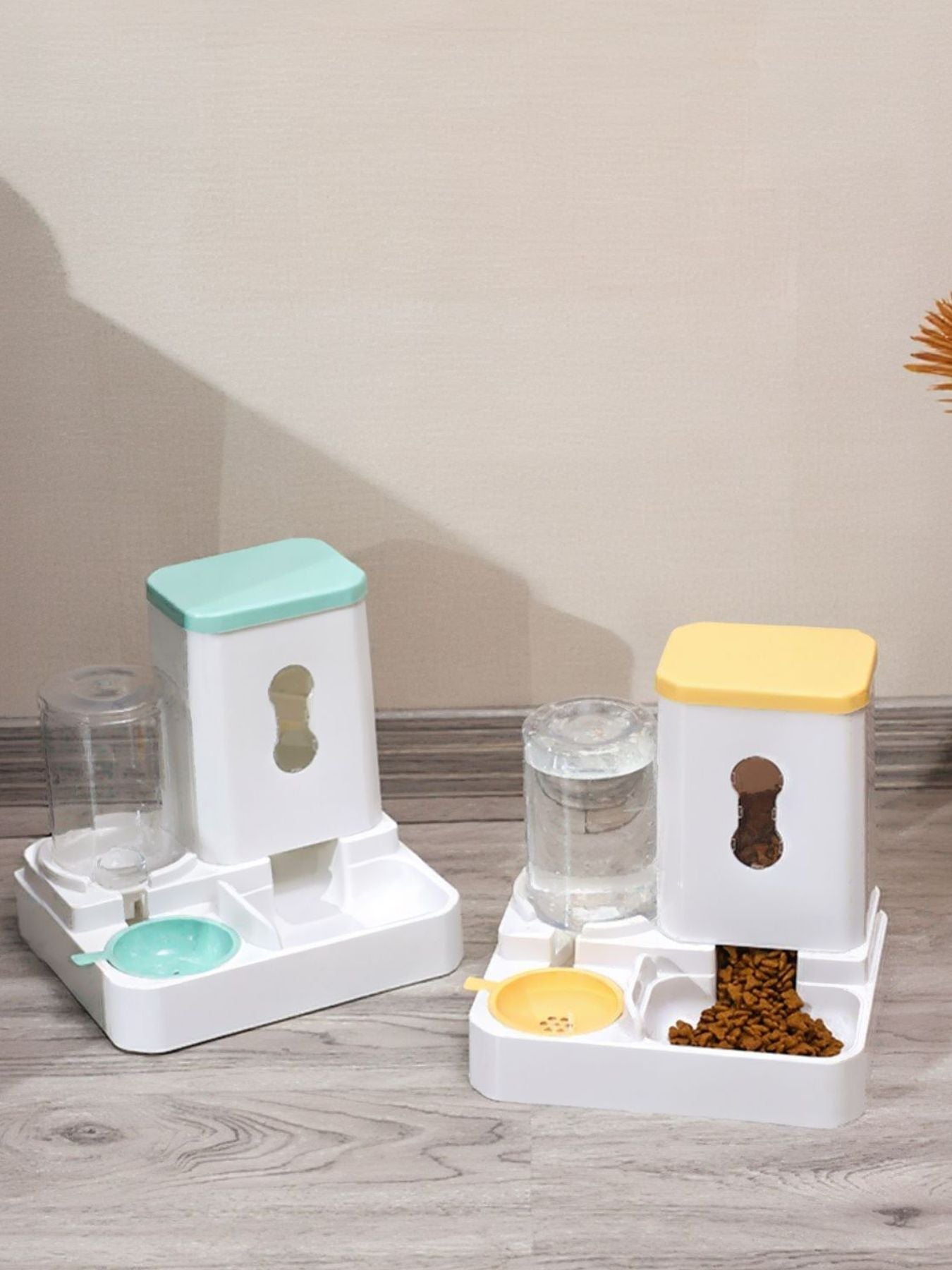Automatic Pet Food and Water Dispenser