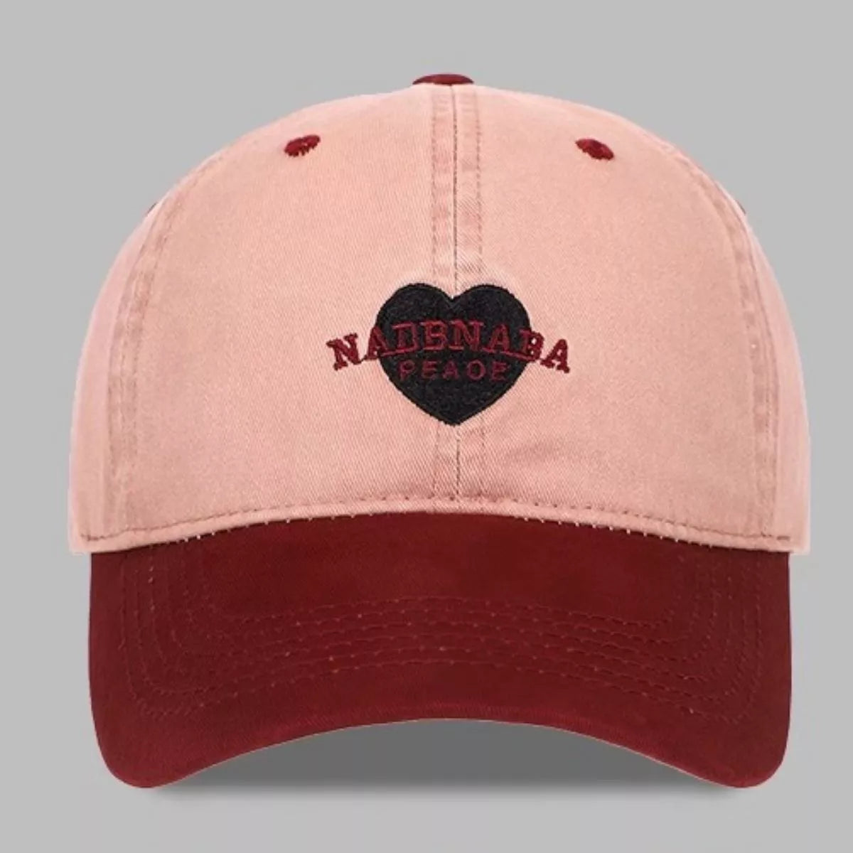 Vintage Washed Heart Baseball Cap