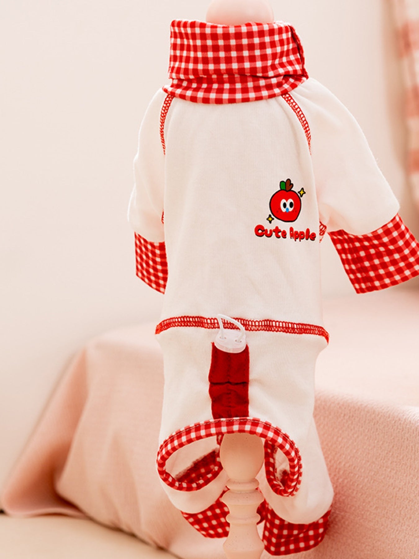 Contrast Soft Pet Pajamas