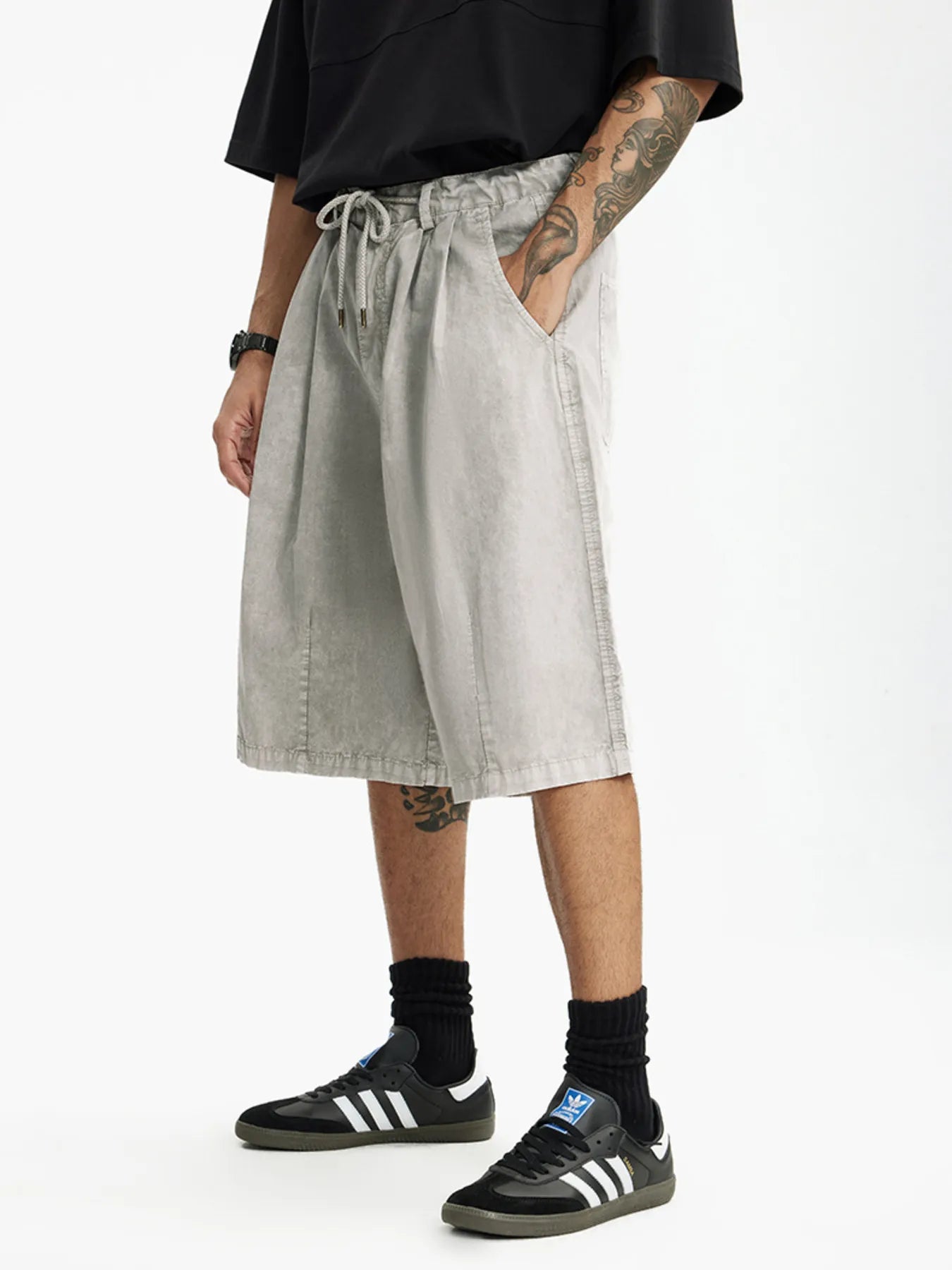 Men's Wide-Leg Shorts
