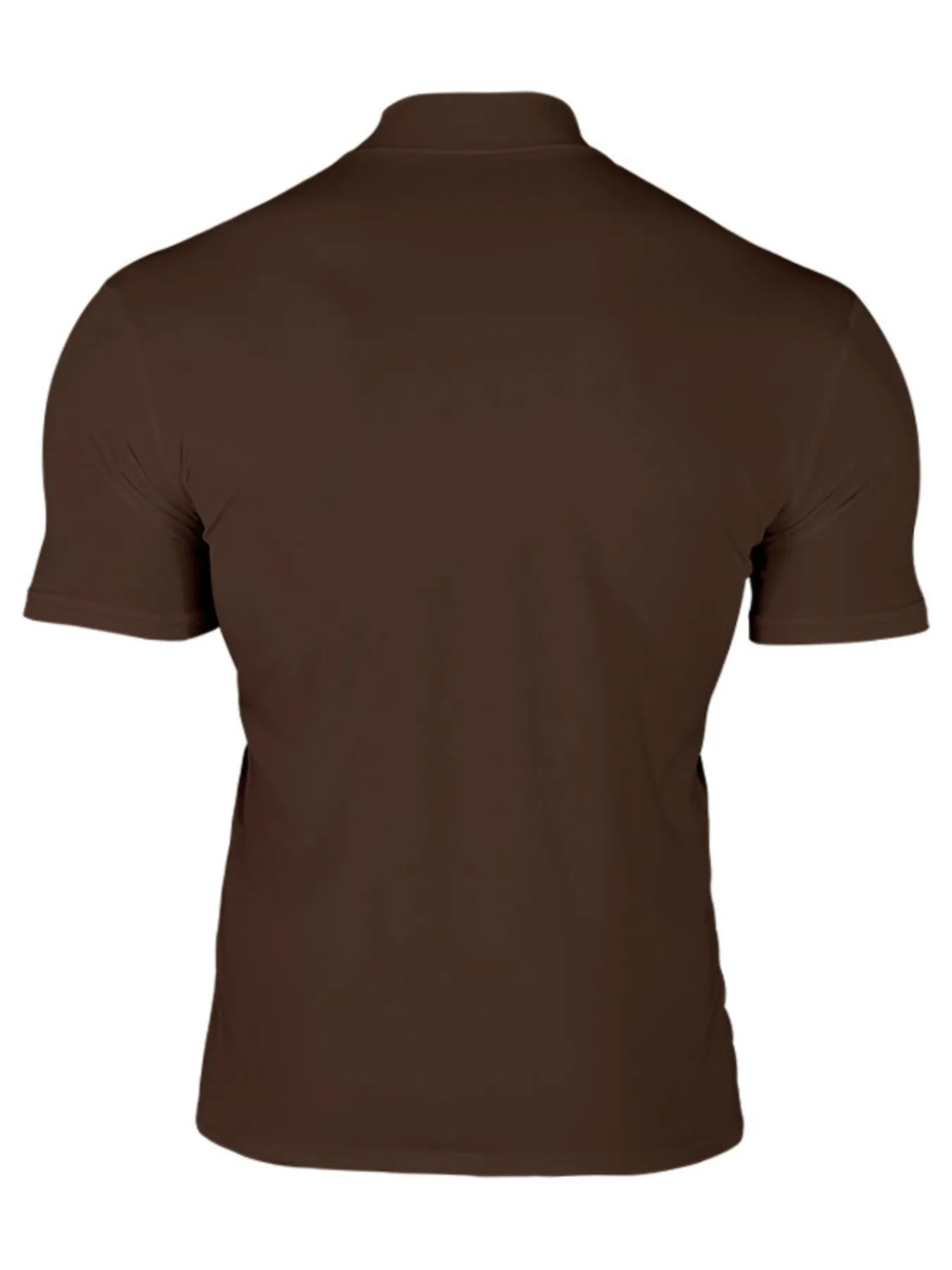 Men's Full Size Turtleneck Short Sleeve T-Shirt Plus Size