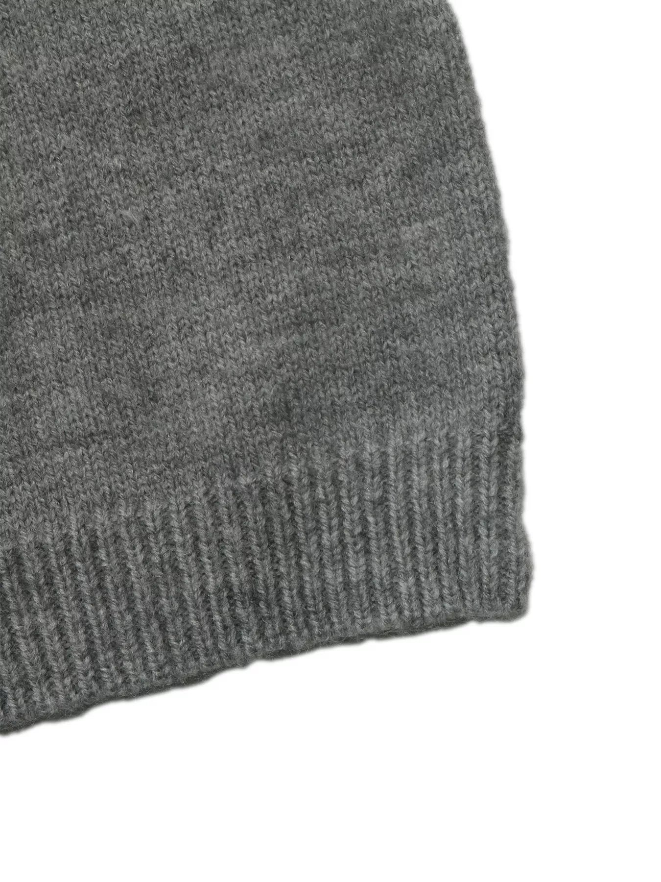 Star-Patterned Dropped Shoulder Sweater