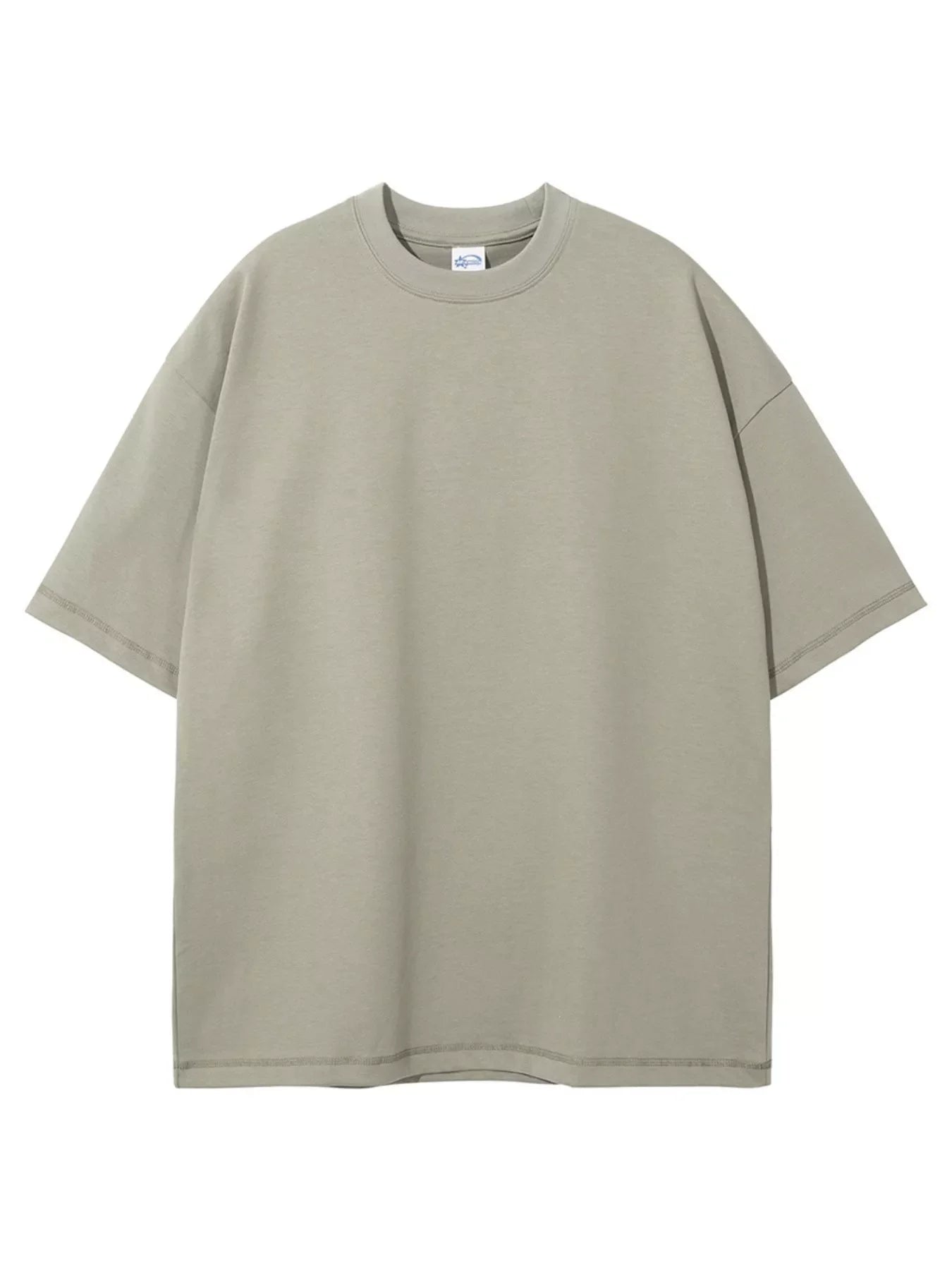Men's Full Size Round Neck Half Sleeve T-Shirt Plus Size