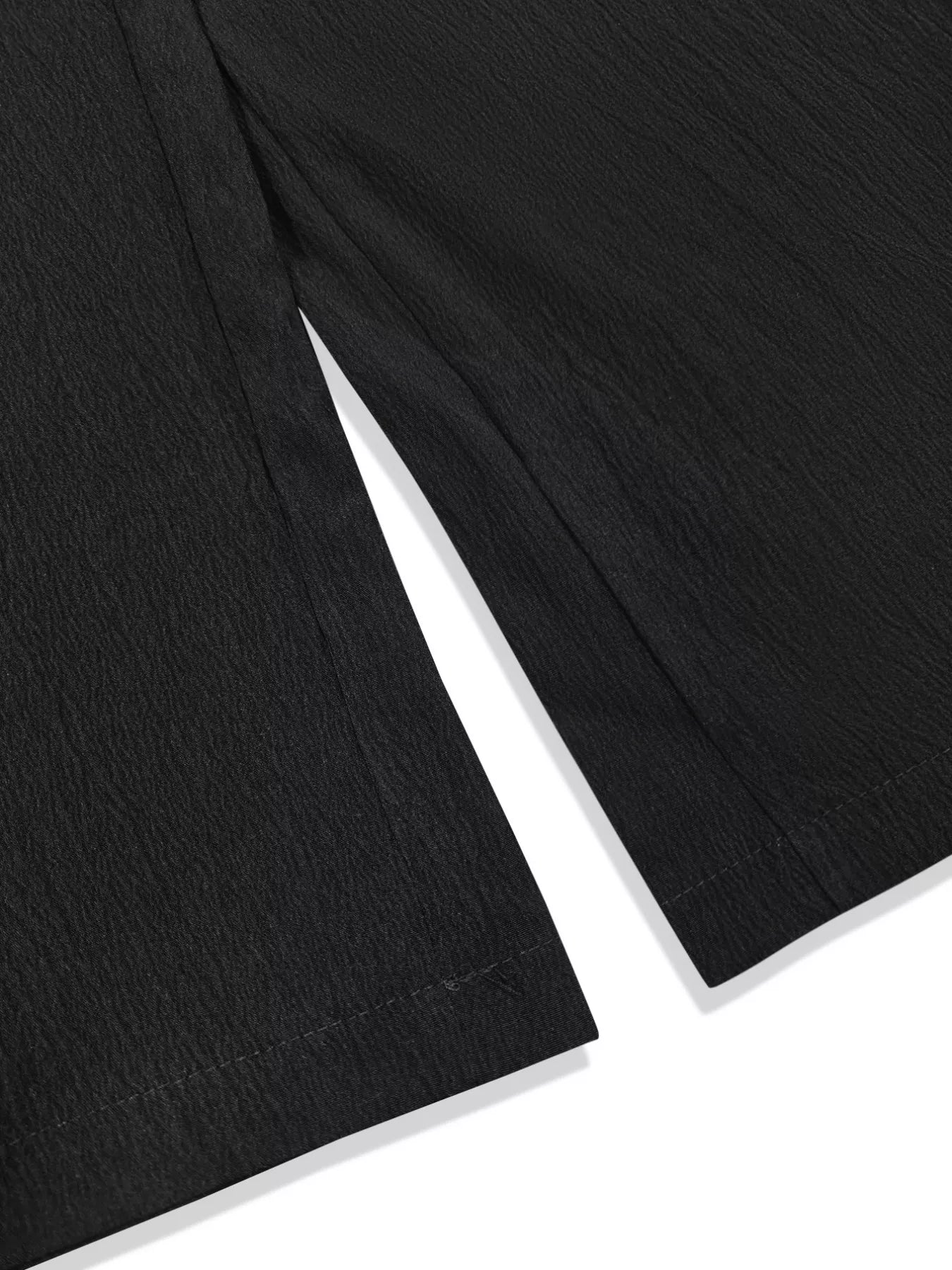 Plus Size High Waist Wide Leg Smocked Waist Pants