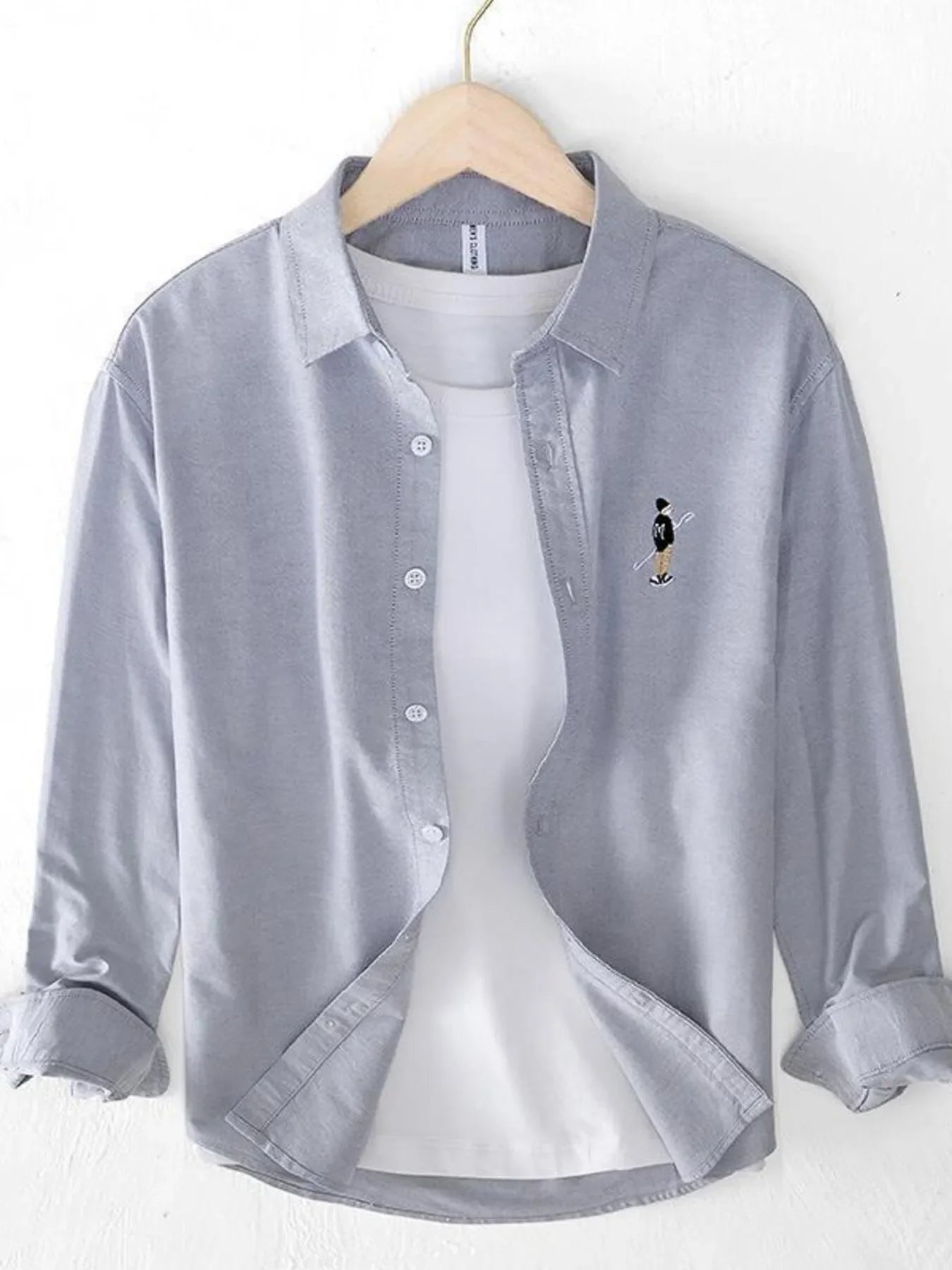 Men's Button Up Long Sleeve Shirt