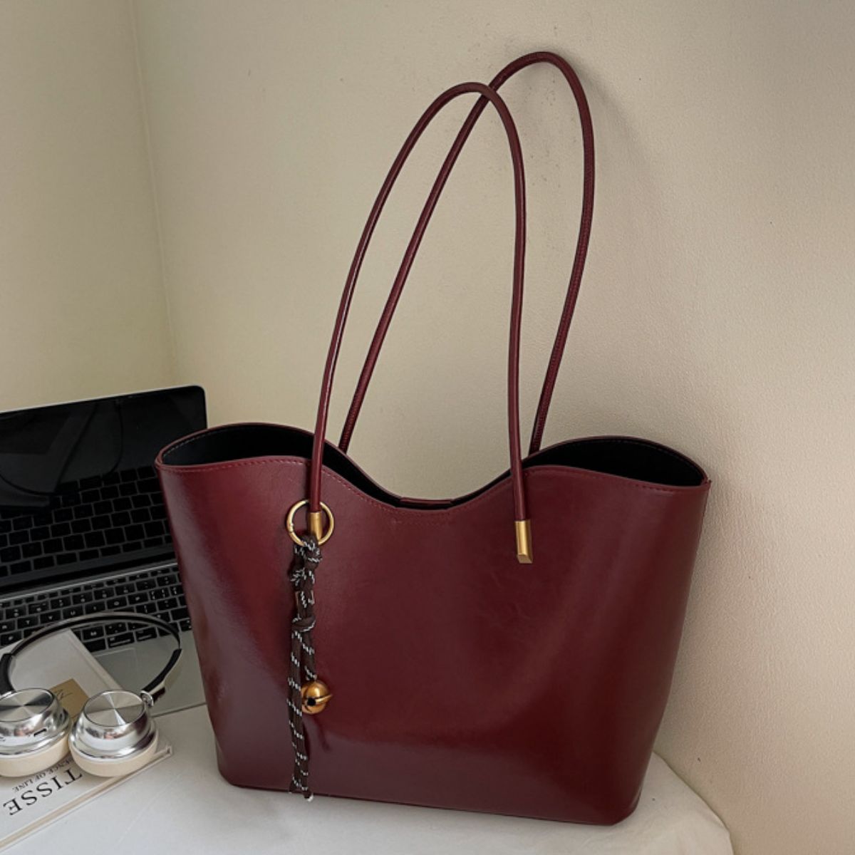 PU Leather Tote Bag