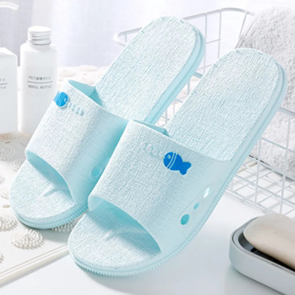 Open Toe Flats Slippers