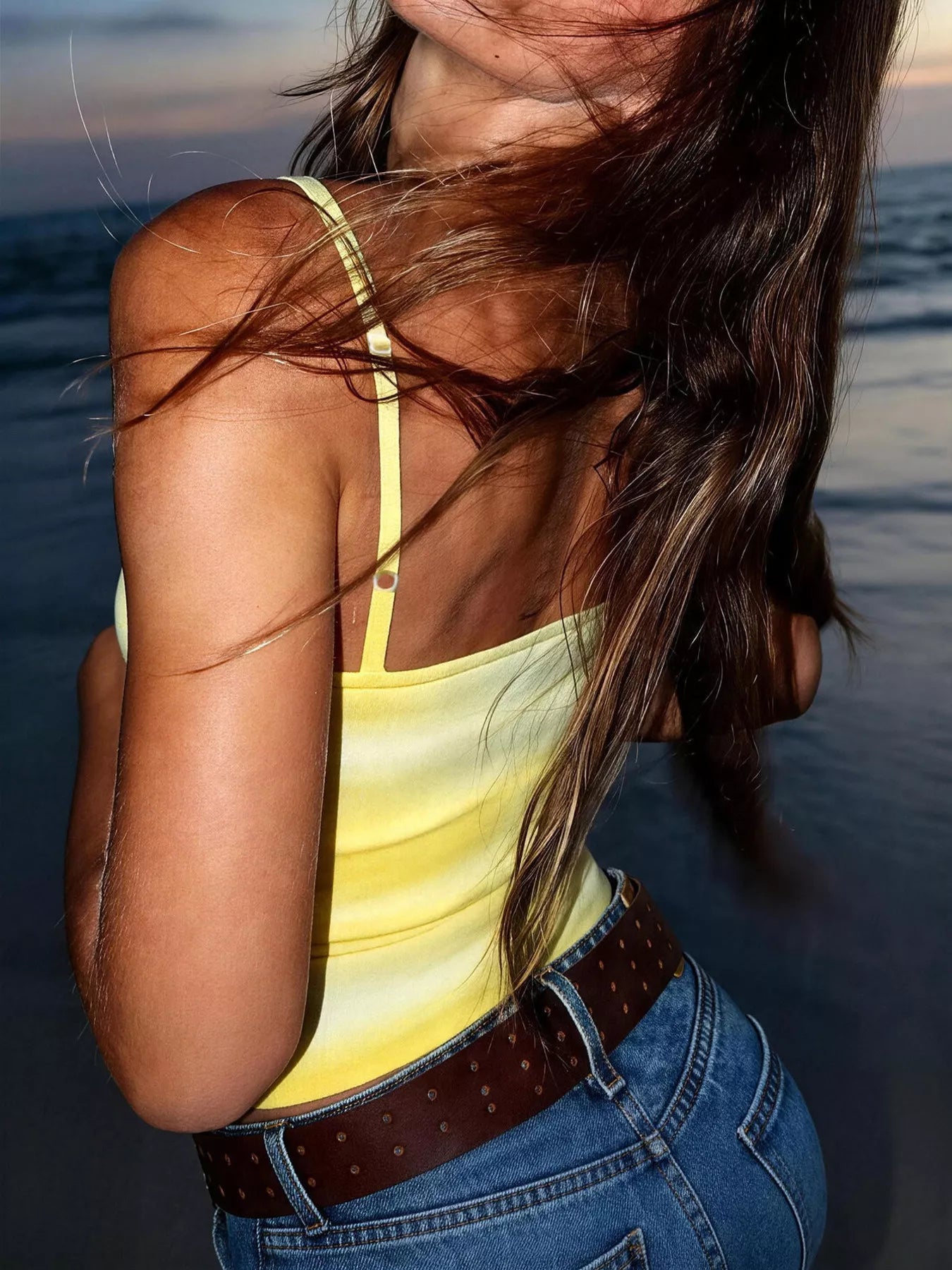 Gradient Adjustable Straps Cami