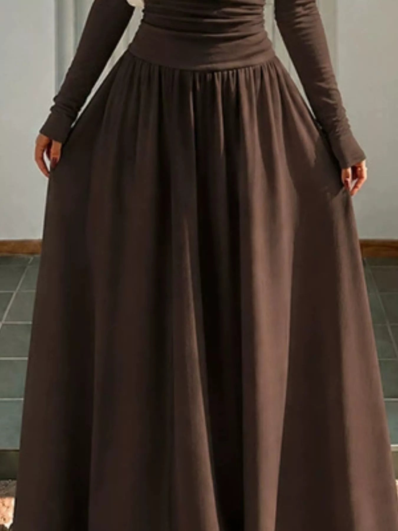 Off-the-Shoulder Maxi Dress
