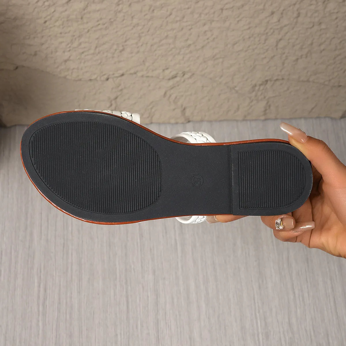 Open Toe Flats Sandals