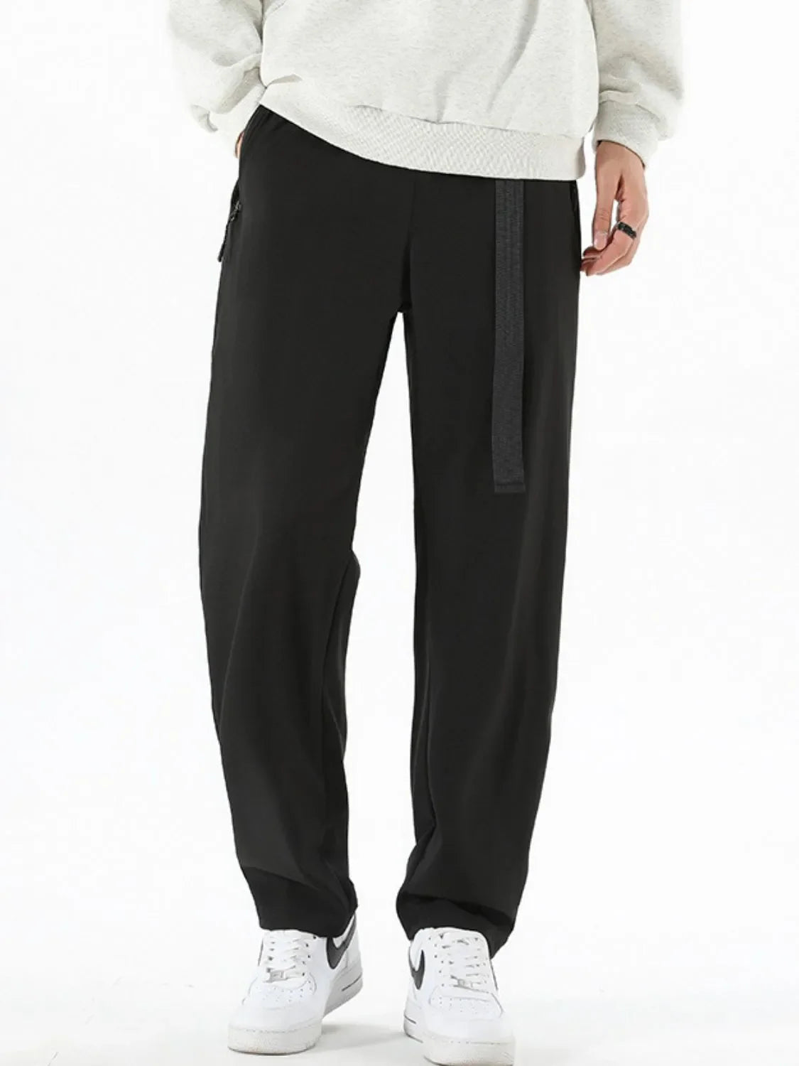 Men's Plus Size Solid Loose Fit Pants