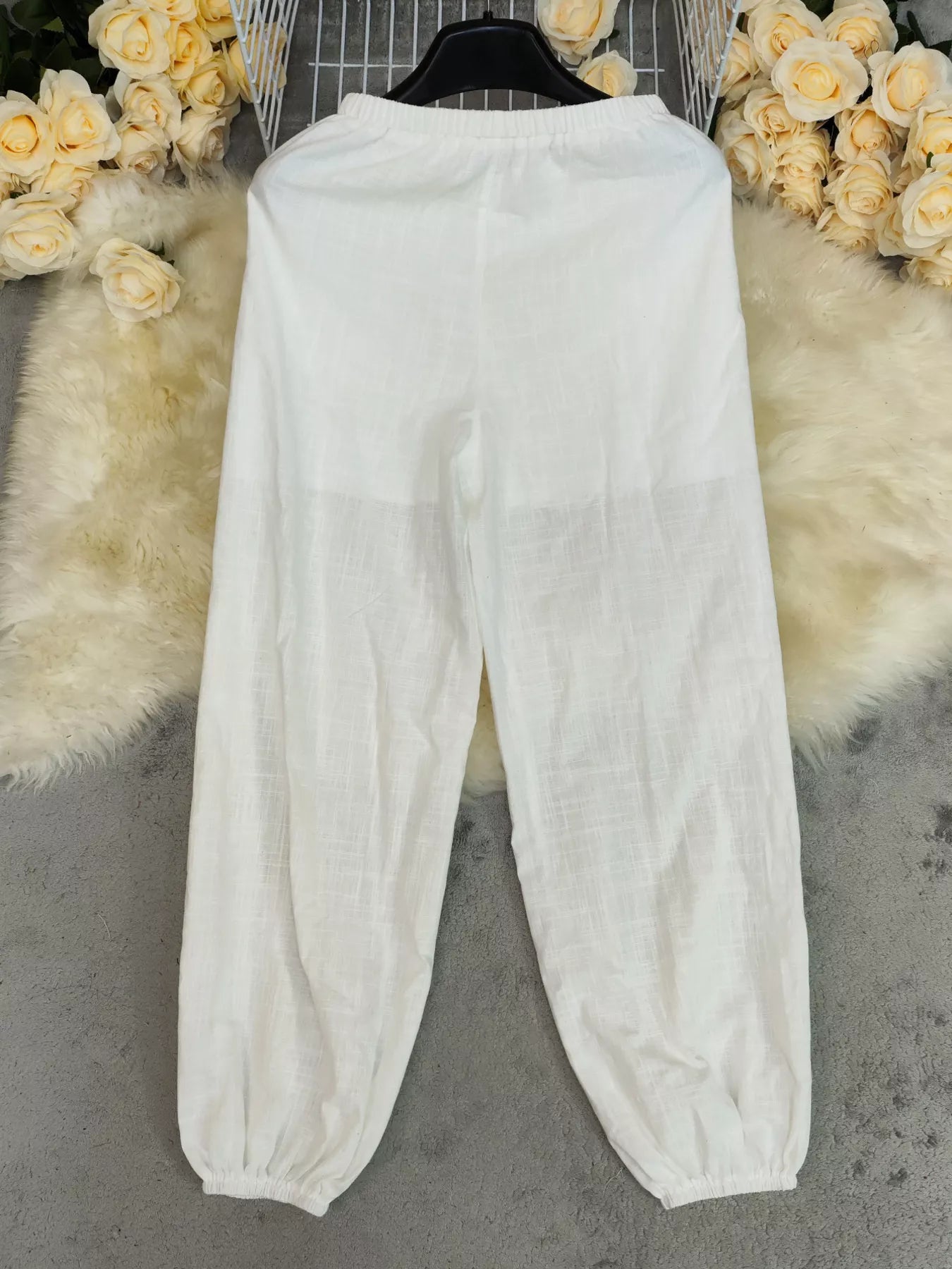 Elastic Waist Pants