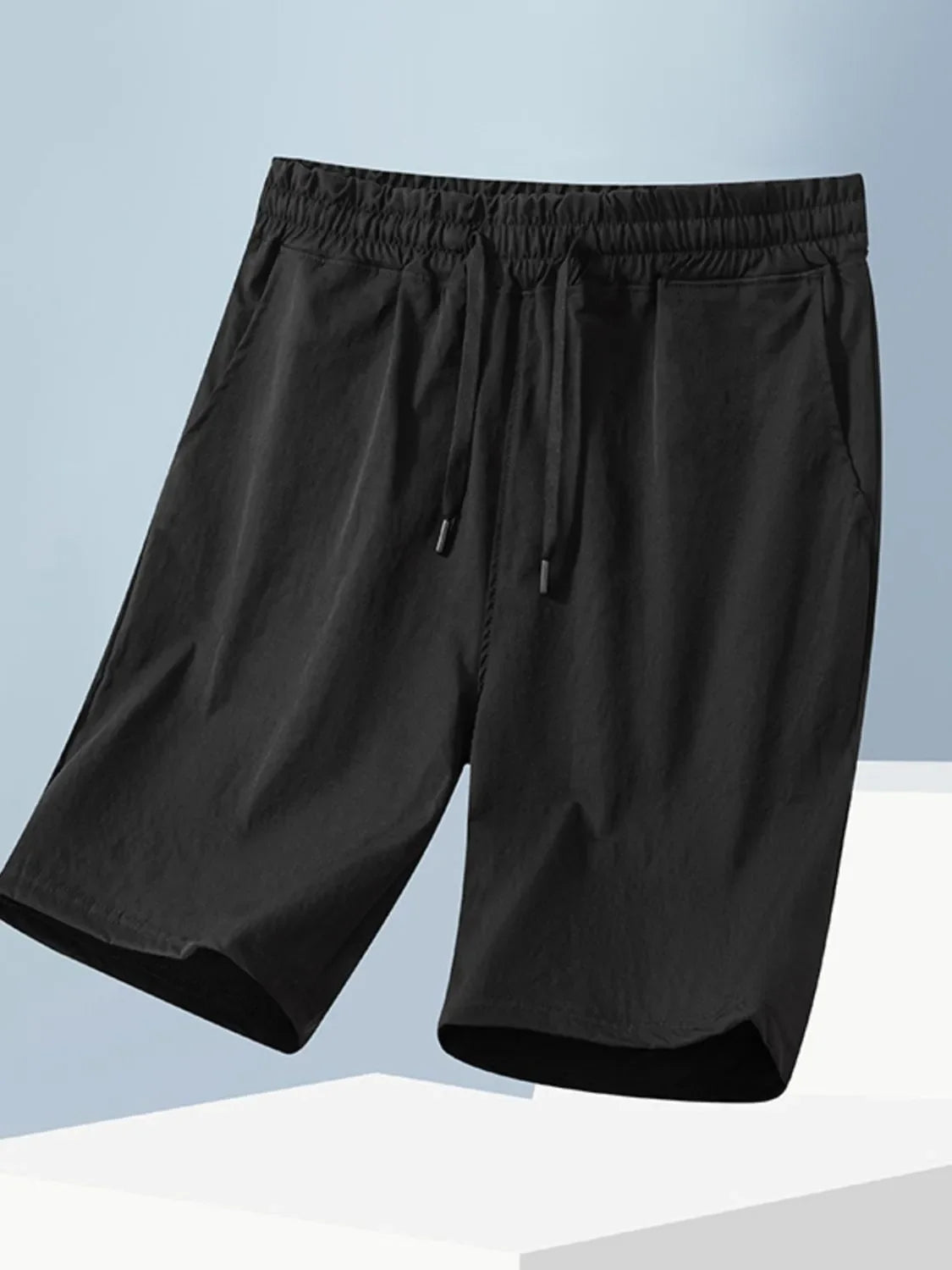 Men's Plus Size Casual Drawstring Shorts