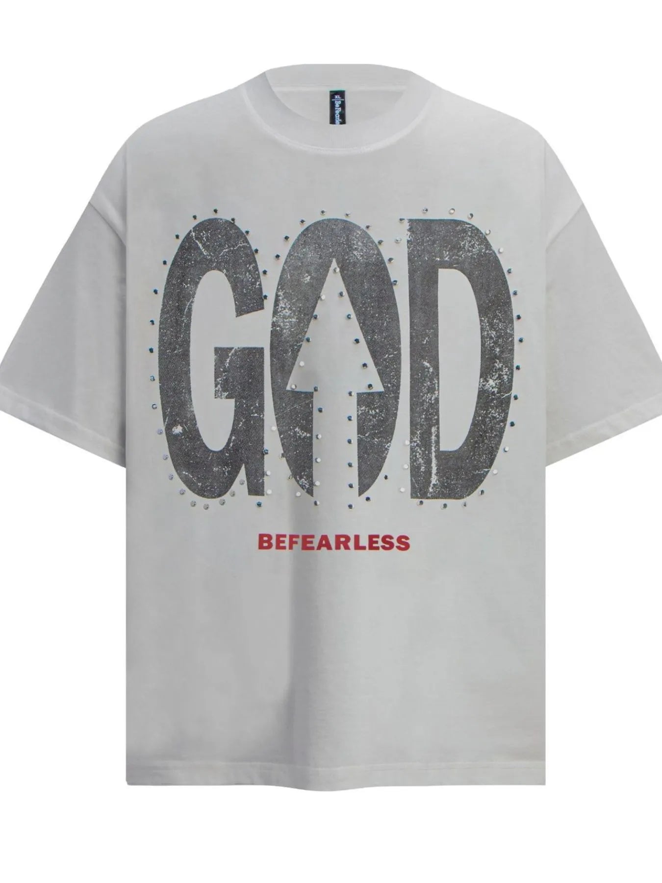 Men's Oversized Letter Graphic T-Shirt