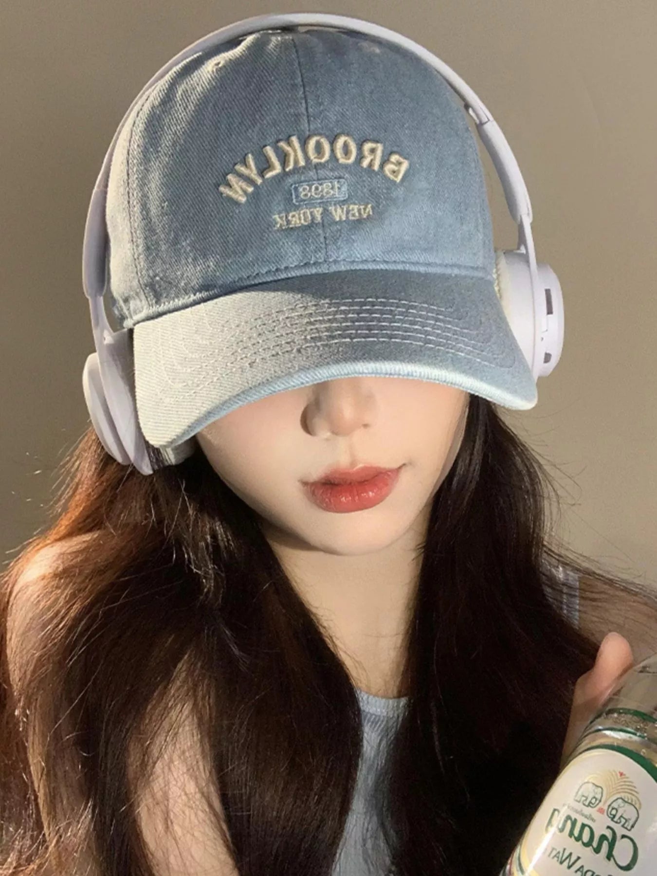 Letter Embroidered Baseball Cap