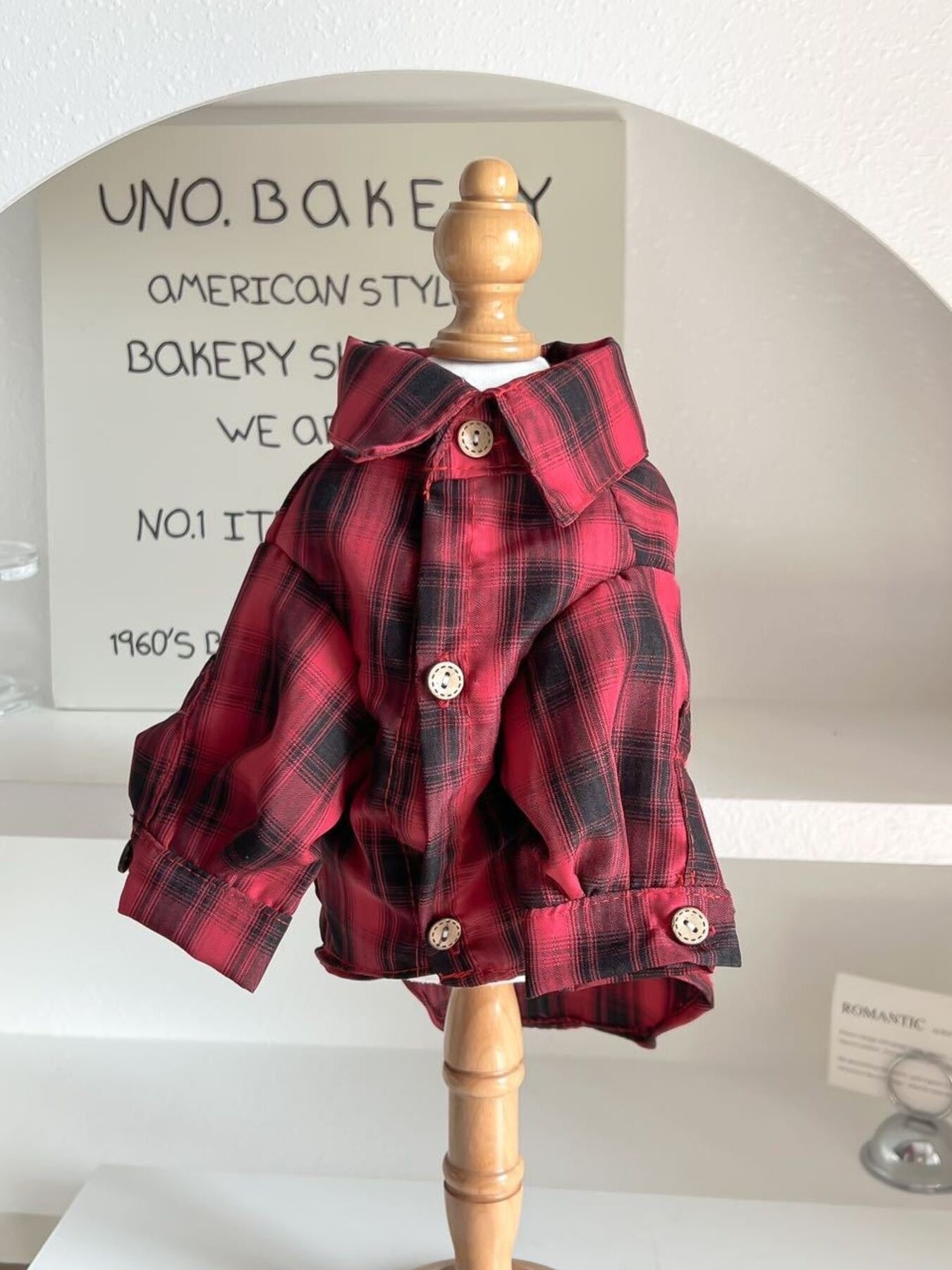 Plaid Button-Down Pet Shirt