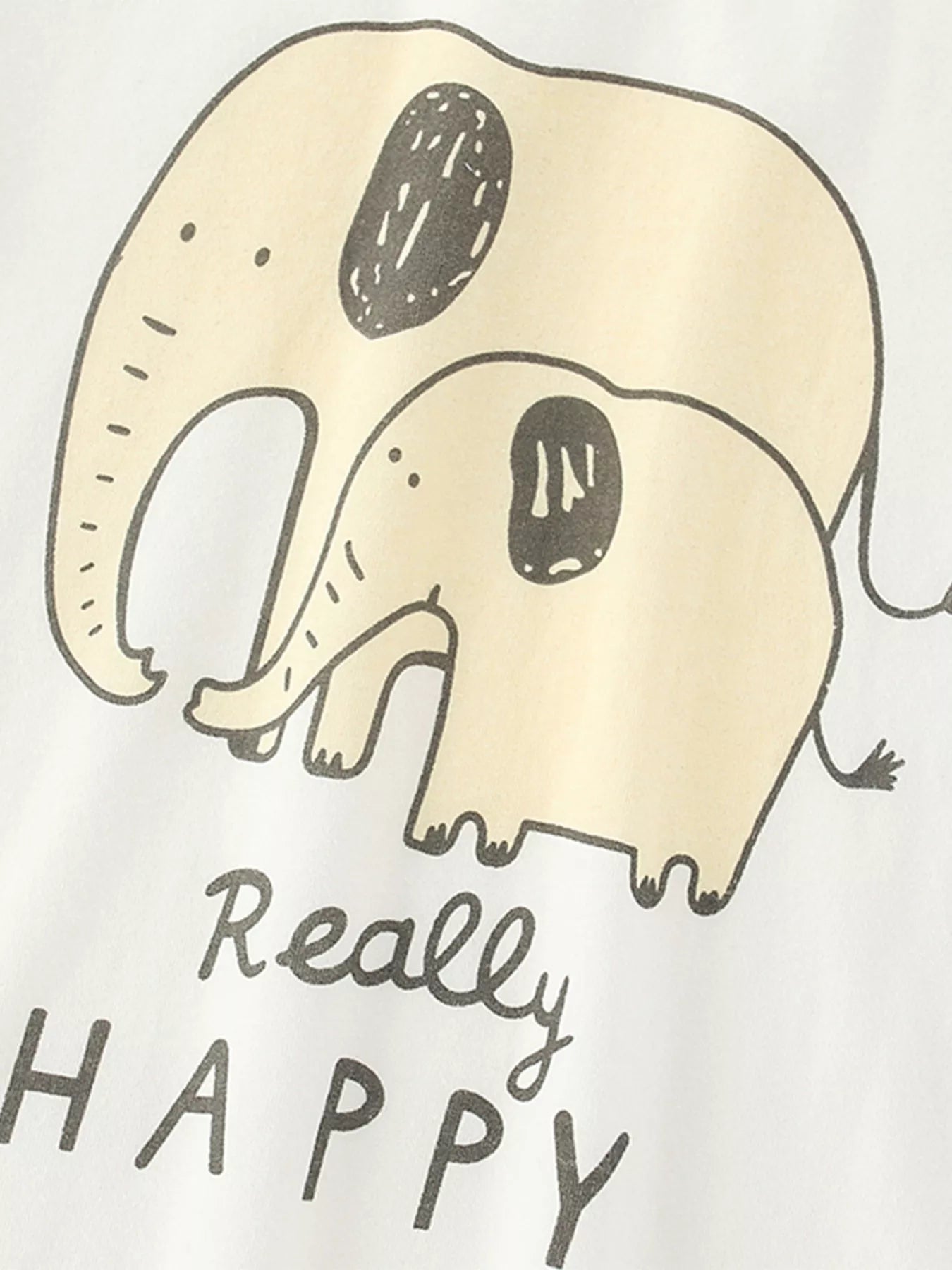 Children's Elephant Short Sleeve Tee and Shorts Set