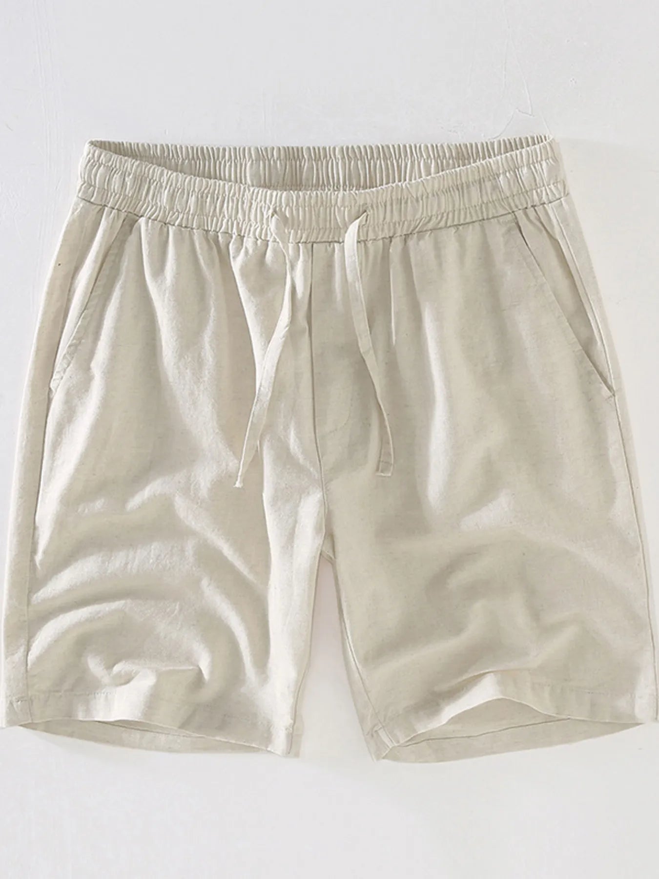 Men's Plus Size Drawstring Casual Shorts