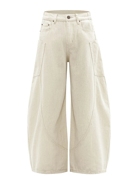 Men's Multi Pocket Curved Jeans