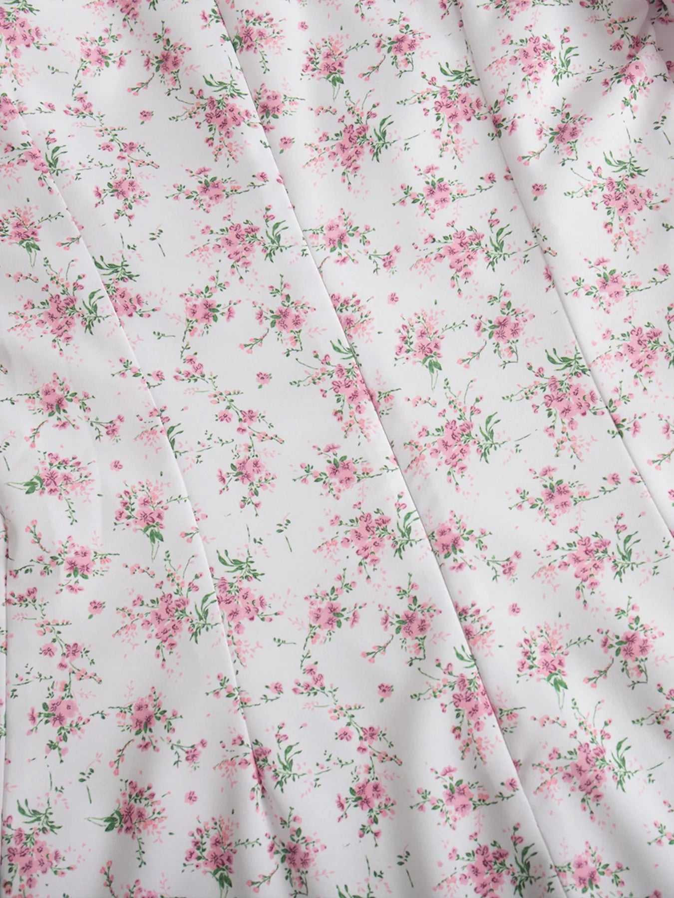 Floral Print Short Sleeve Dress