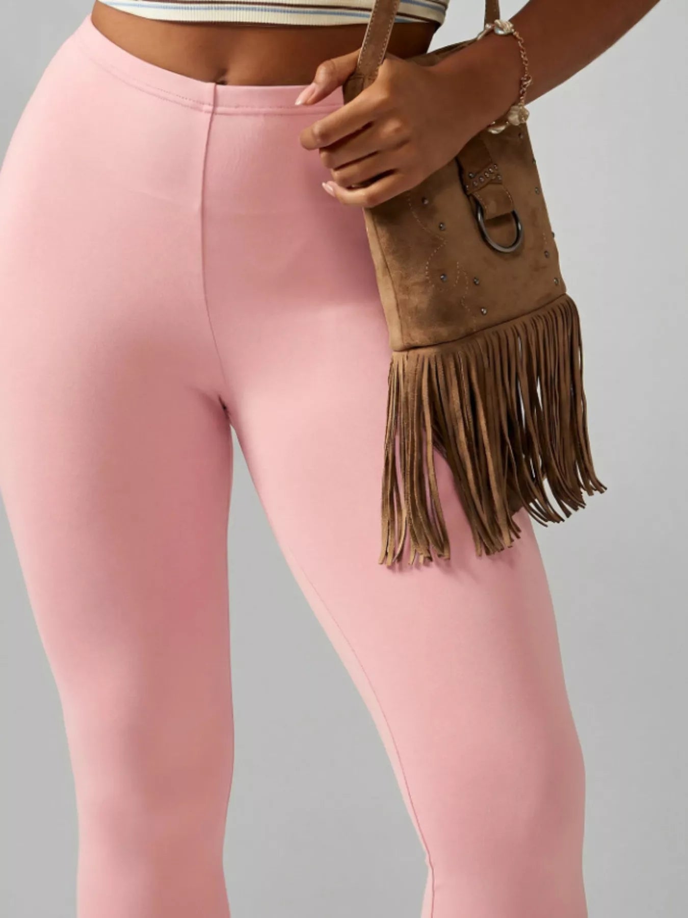 High-Waisted Active Capri Leggings