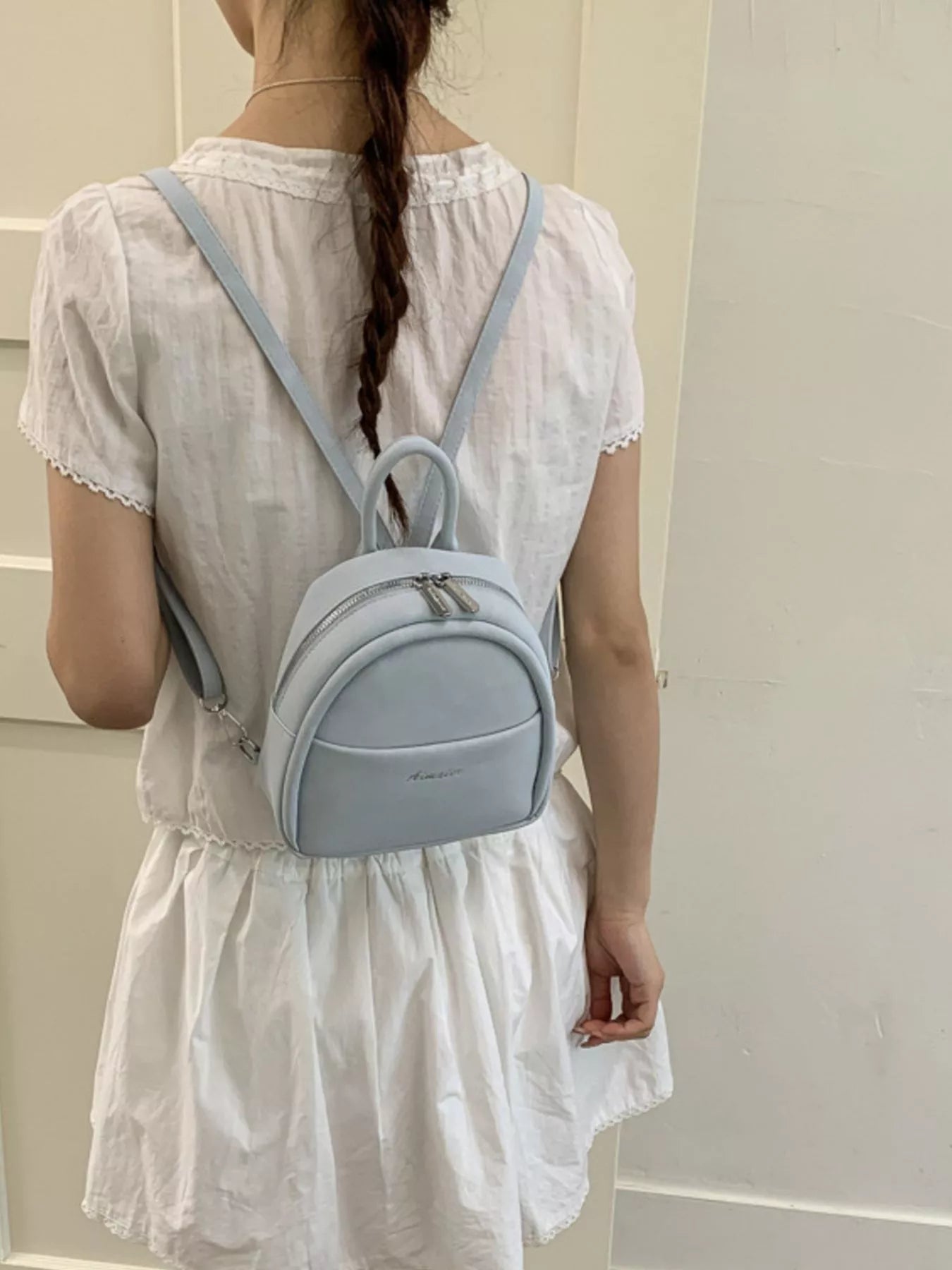 Adjustable Strap Mini Backpack Bag