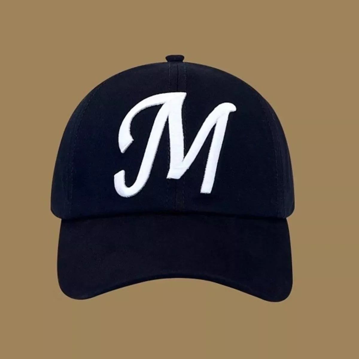 Embroidered 'M' Baseball Cap
