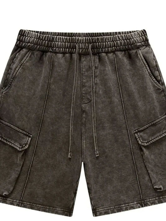 Men's Drawstring Shorts with Pockets