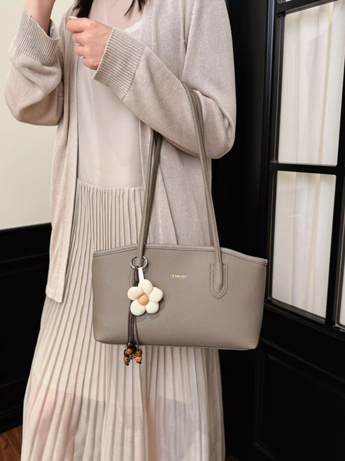 PU Leather Shoulder Bag