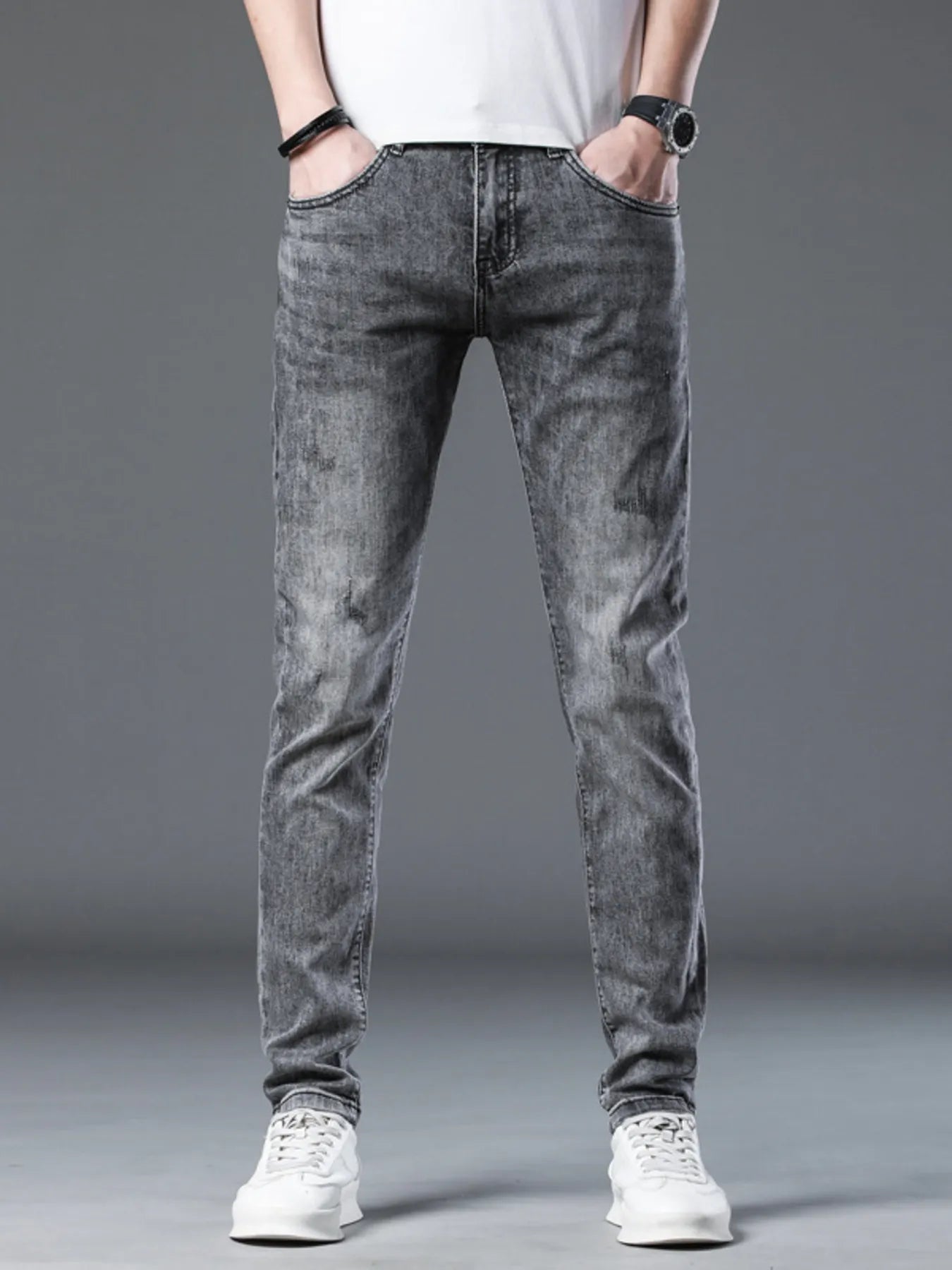 Men's Wash Slim Fit Jeans