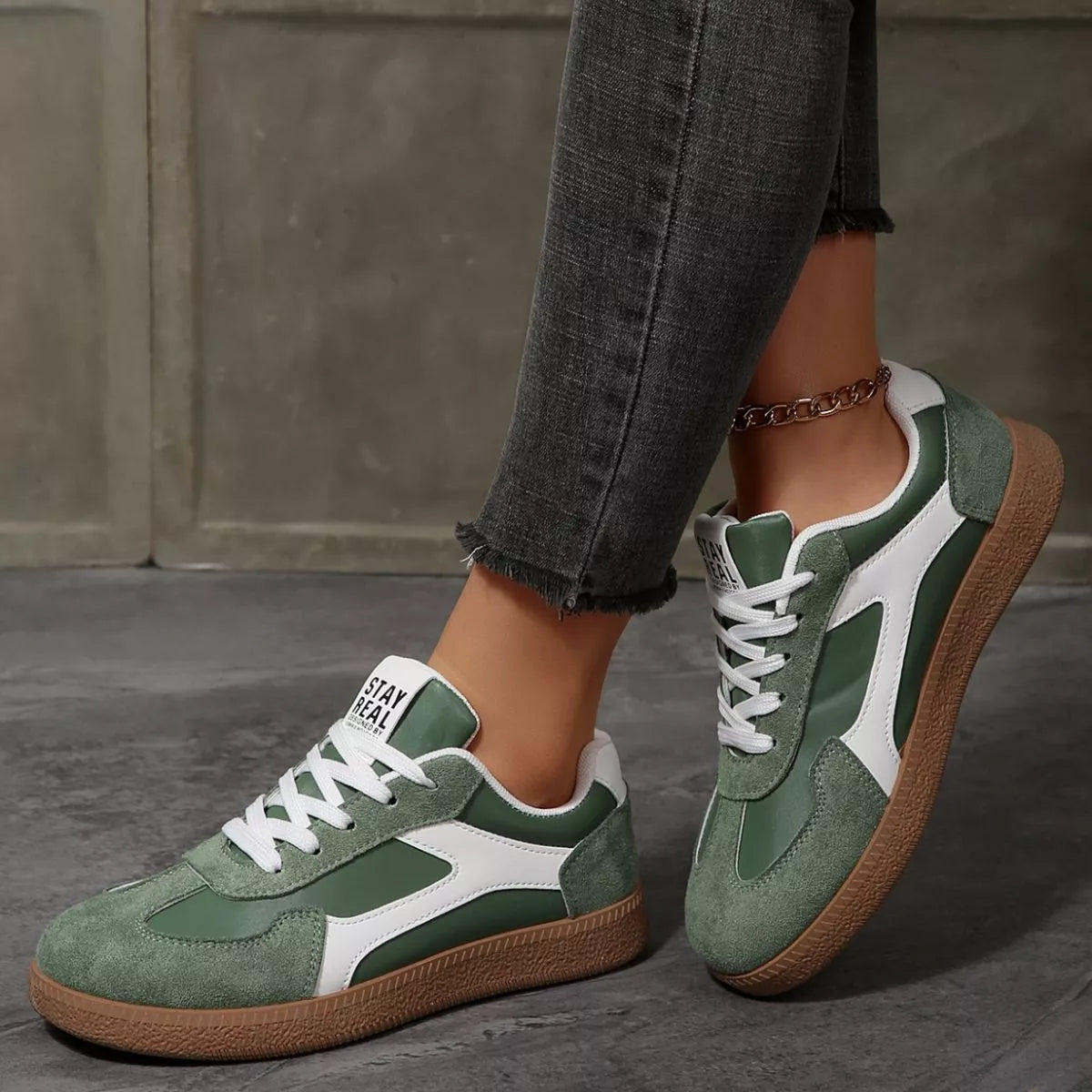 Round Toe Flats Sneakers