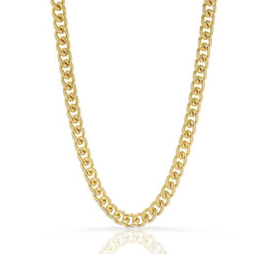 MASON GOLD CUBAN CHAIN NECKLACE