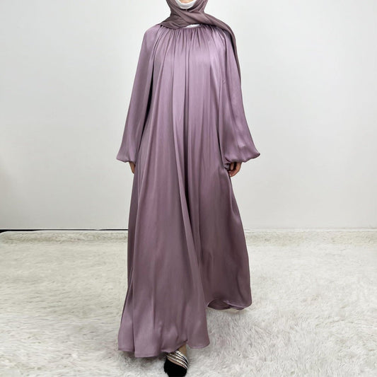 Luxury Lounge Lantern Sleeve Modest Swing Abaya (MA168)