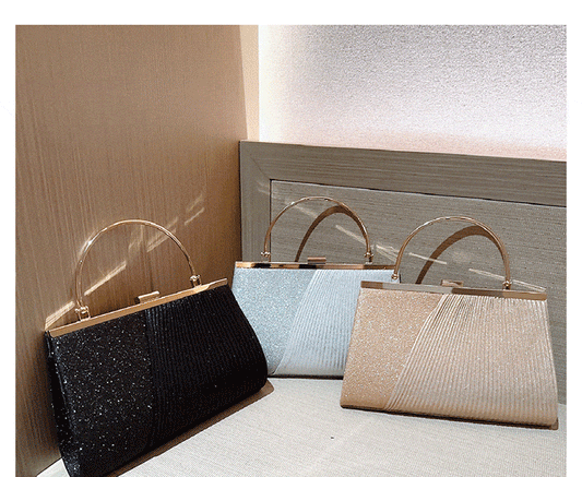 MAC040 Glitter Sequins Clutch Purses for Women